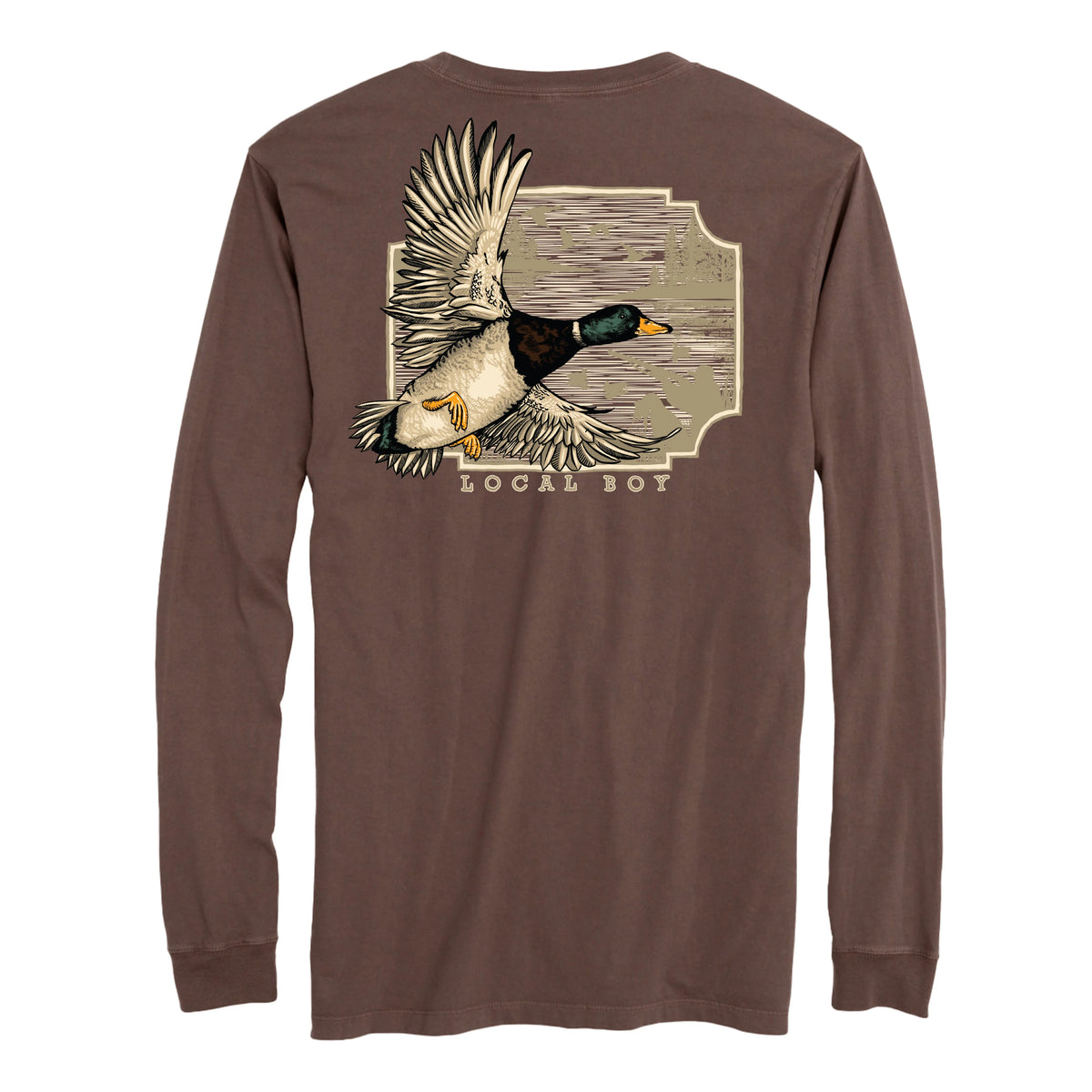 Local Boy-Greenhead Flight L/S T-Shirt