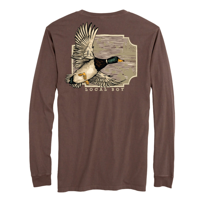 Local Boy-Greenhead Flight L/S T-Shirt