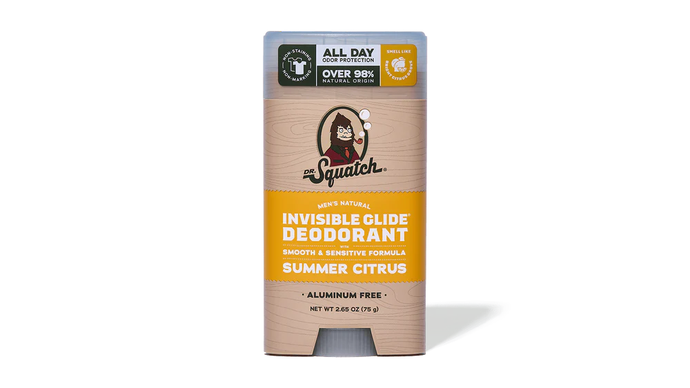 Dr Squatch - Invisible Glide Deodorant- Summer Citrus