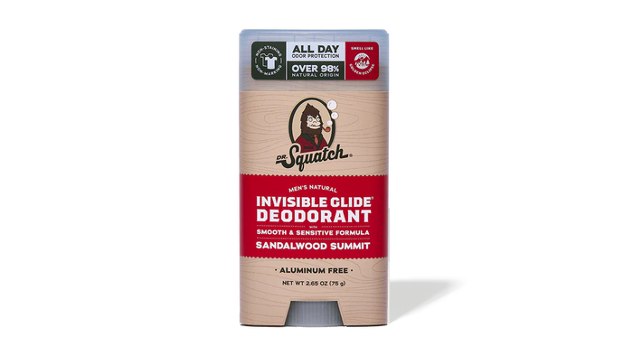 Dr Squatch - Invisible Glide Deodorant- Sandalwood Summit