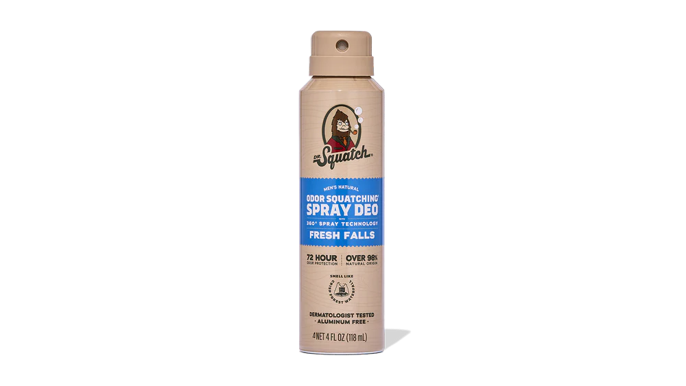 Dr Squatch - Spray Deodorant- Fresh Falls