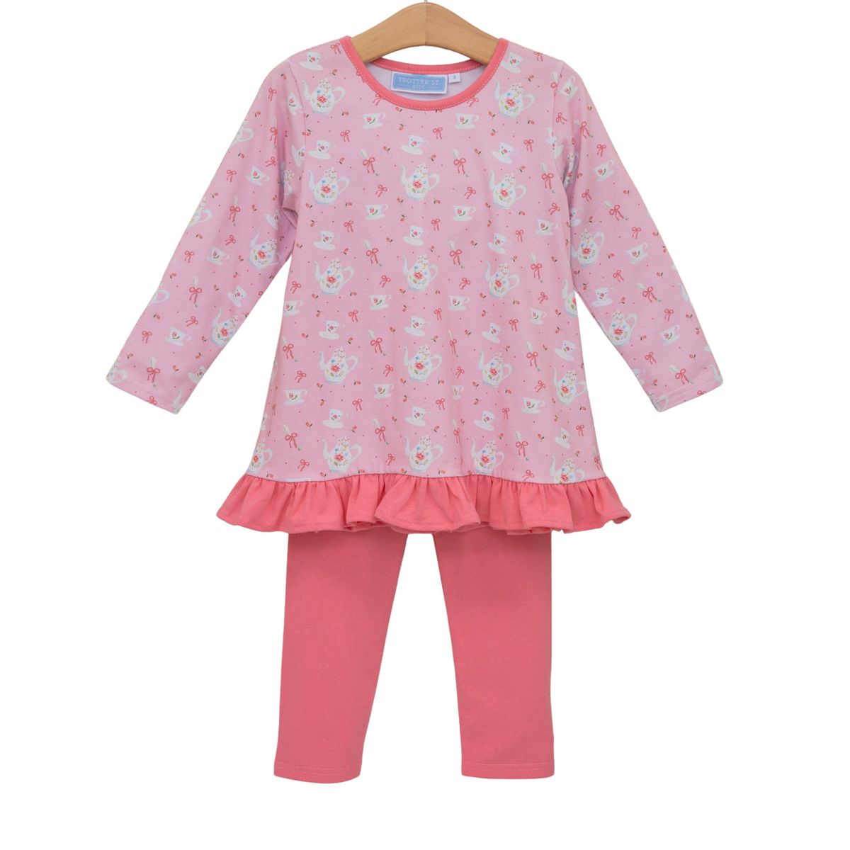 Trotter Street Tea For Two Pant Set