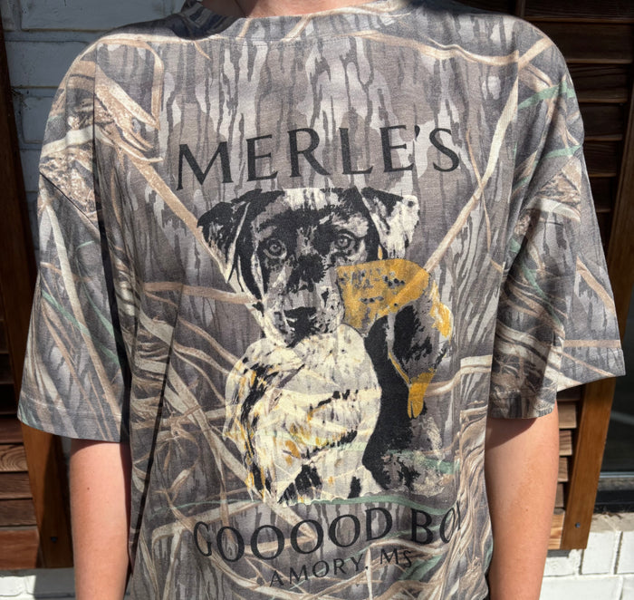 Merle’s Mossy Oak Good Boy Tee
