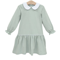 Trotter Street Katherine Dress- Sage Green