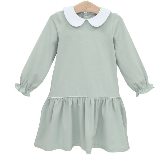 Trotter Street Katherine Dress- Sage Green