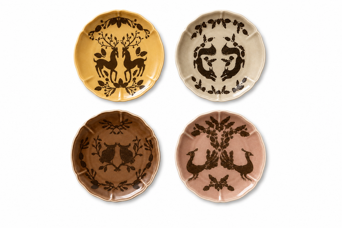 Costa Nova Forest Salad Plate 8”