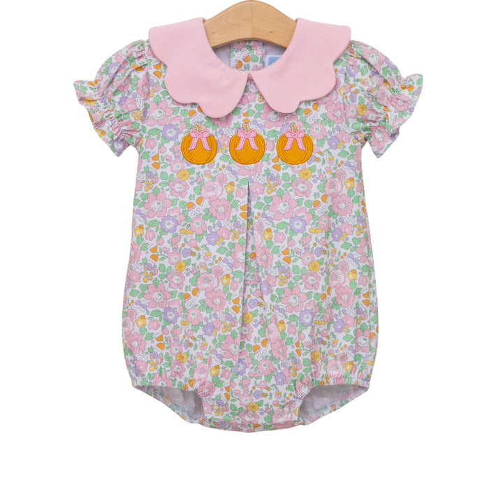 Trotter Street Pumpkin Floral Bubble