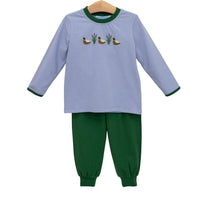 Trotter Street Mallard Trio Pant Set