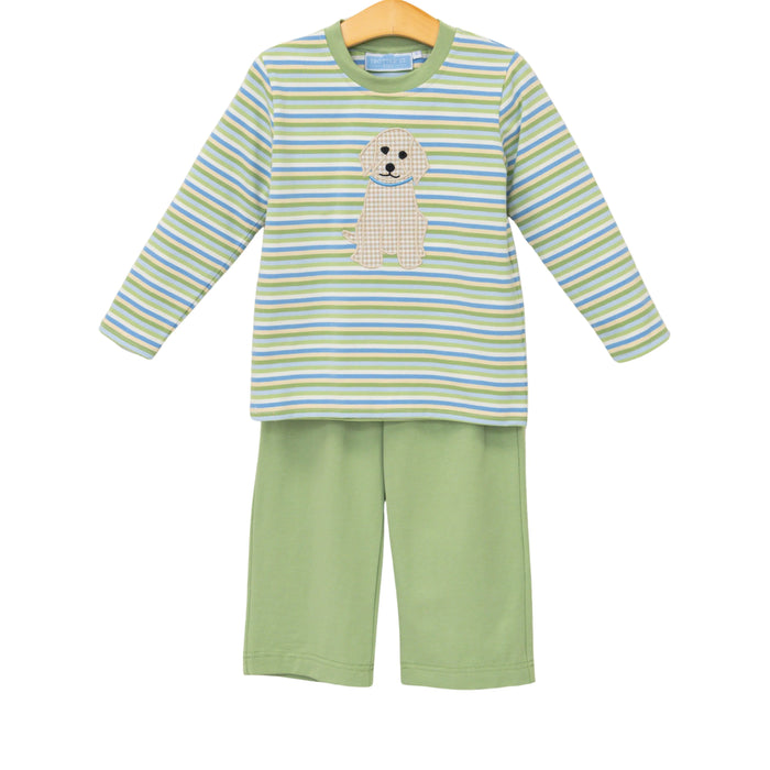 Trotter Street Puppy Pant Set