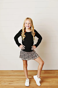 Swoon kids Leopard Tennis Skirt