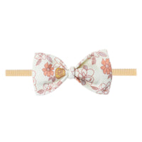 Copper Pearl Bowtie Nylon Bow