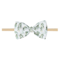 Copper Pearl Bowtie Nylon Bow