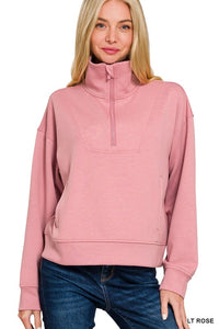 SCUBA HALF ZIP PULLOVER