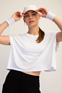 Viscose Modal Open Back Top