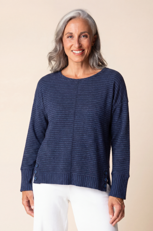 HABITAT PASADENA STRIPE GROVE PULLOVER