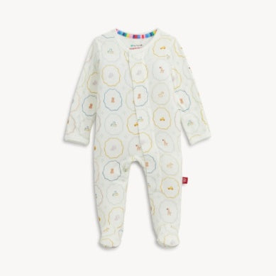 Magnetic Me Magnetic Footie- Nursery Magic Cream