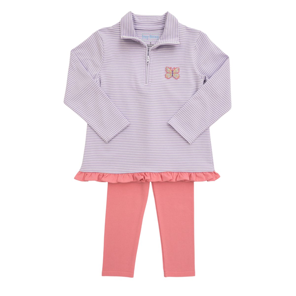 Itsy Bitsy Butterfly 1/4 Zip Pullover Set