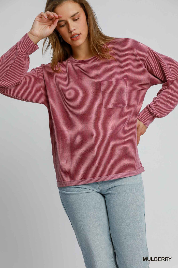 Textured Knit Top