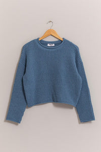 Rolled Edge Sweater