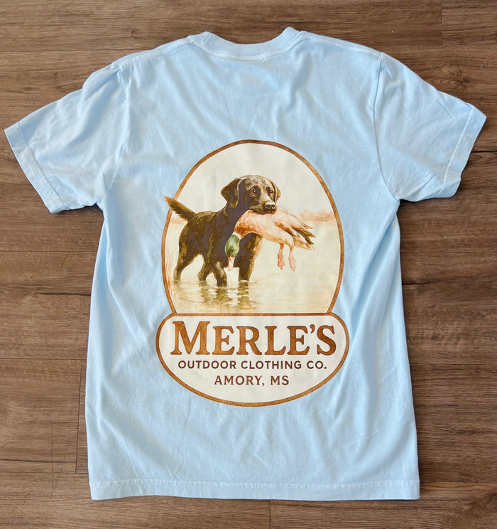 Merle’s Blue Dog and Duck Shirt