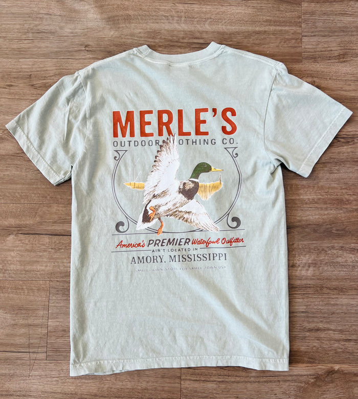 Merle’s Green Duck Shirt