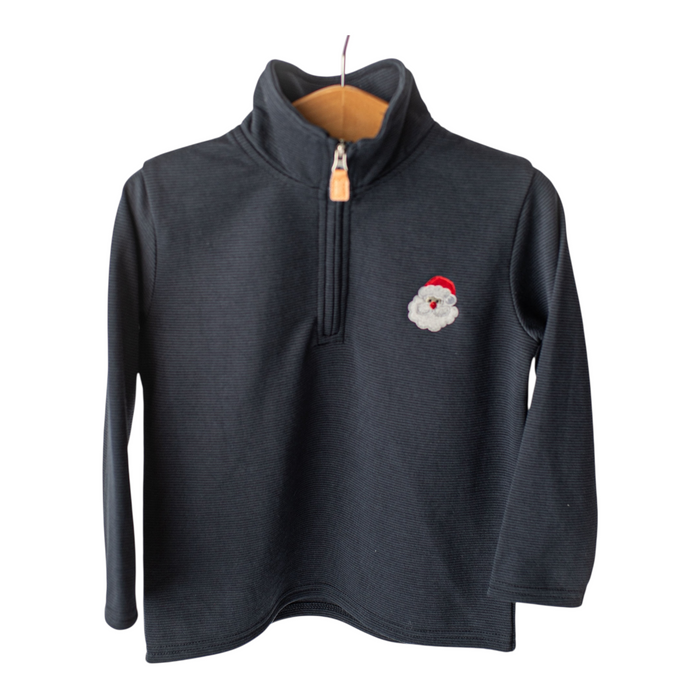 Banana Split Santa Boys 1/4 Zip Pullover