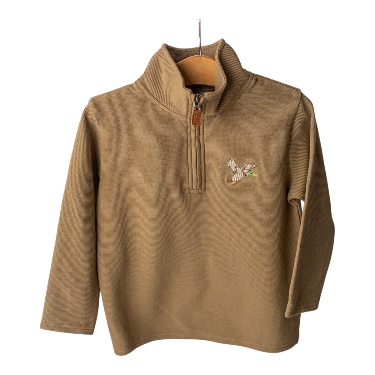 Banana Split Duck Boys 1/4 Zip Pullover
