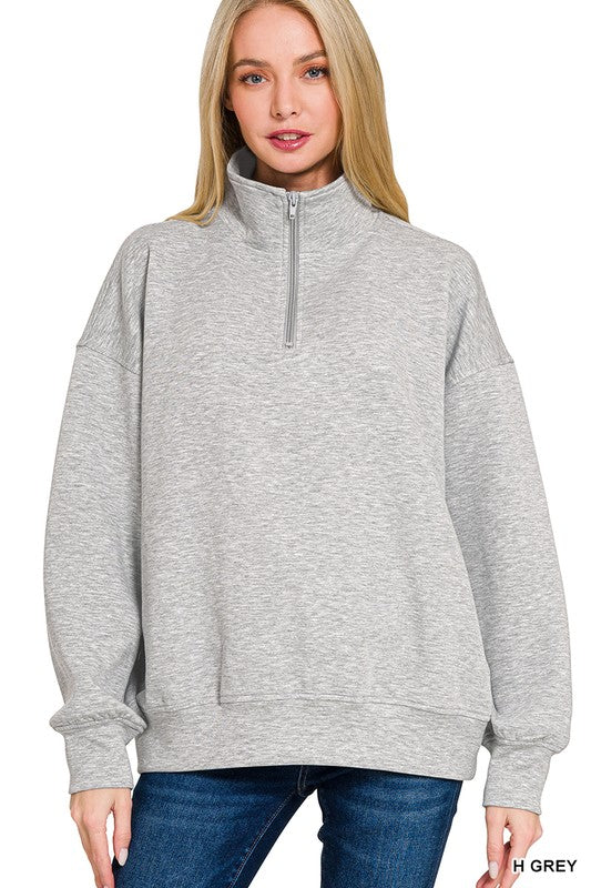 SCUBA HALF ZIP PULLOVER