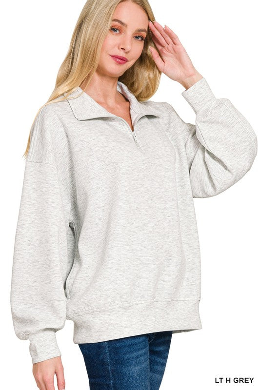 SCUBA HALF ZIP PULLOVER