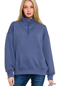 SCUBA HALF ZIP PULLOVER