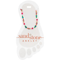 Sand & Stone Anklets Gold