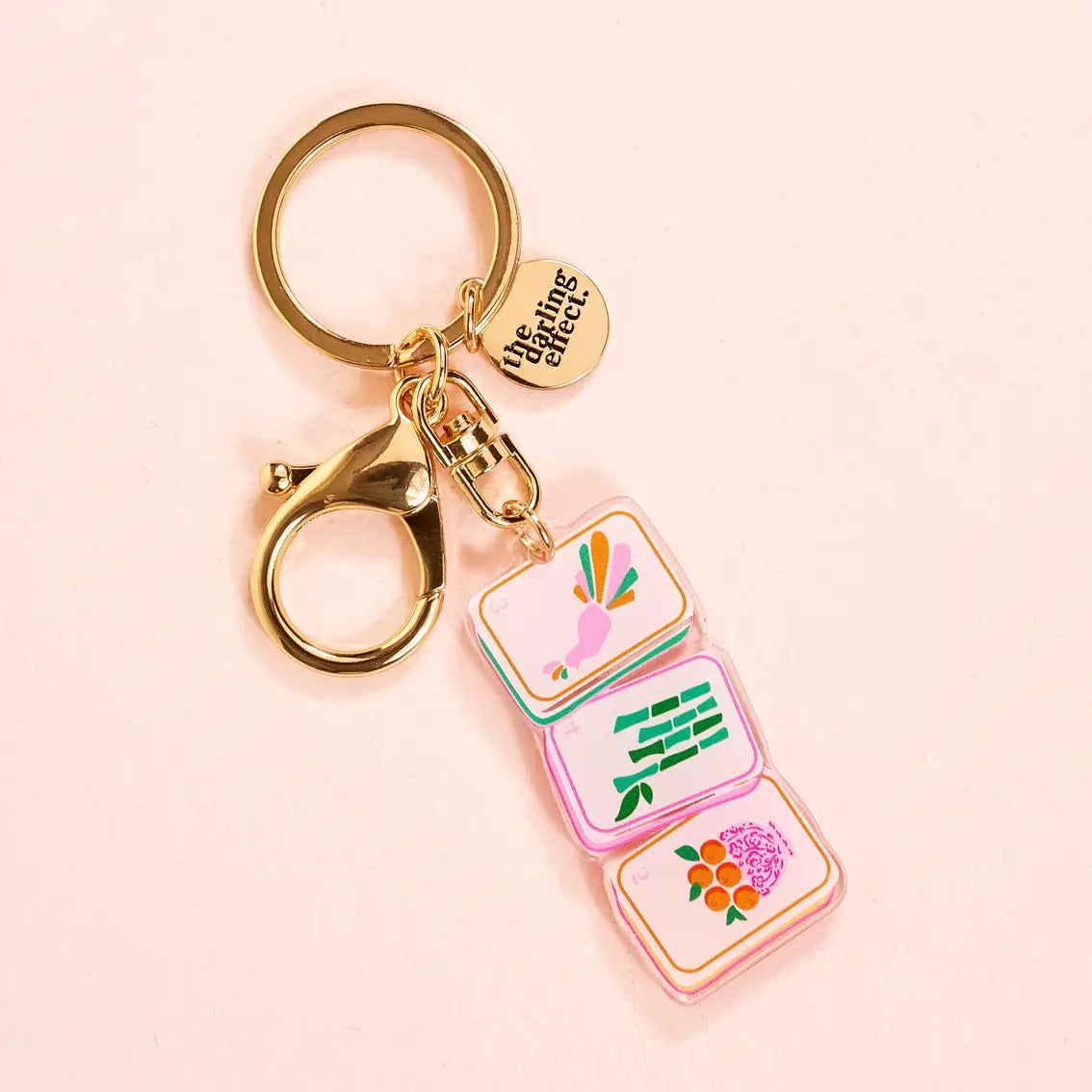 Acrylic Keychain–Mahjong Tiles