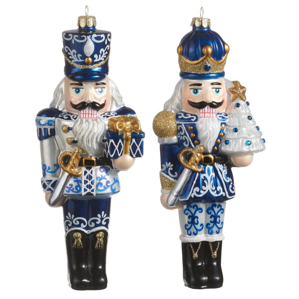 Raz 8.25" Chinoiserie Nutcracker Ornament