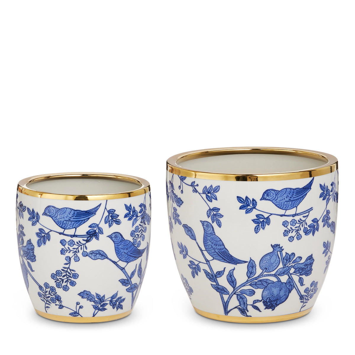 Raz 8” Blue Bird  Cache Pot