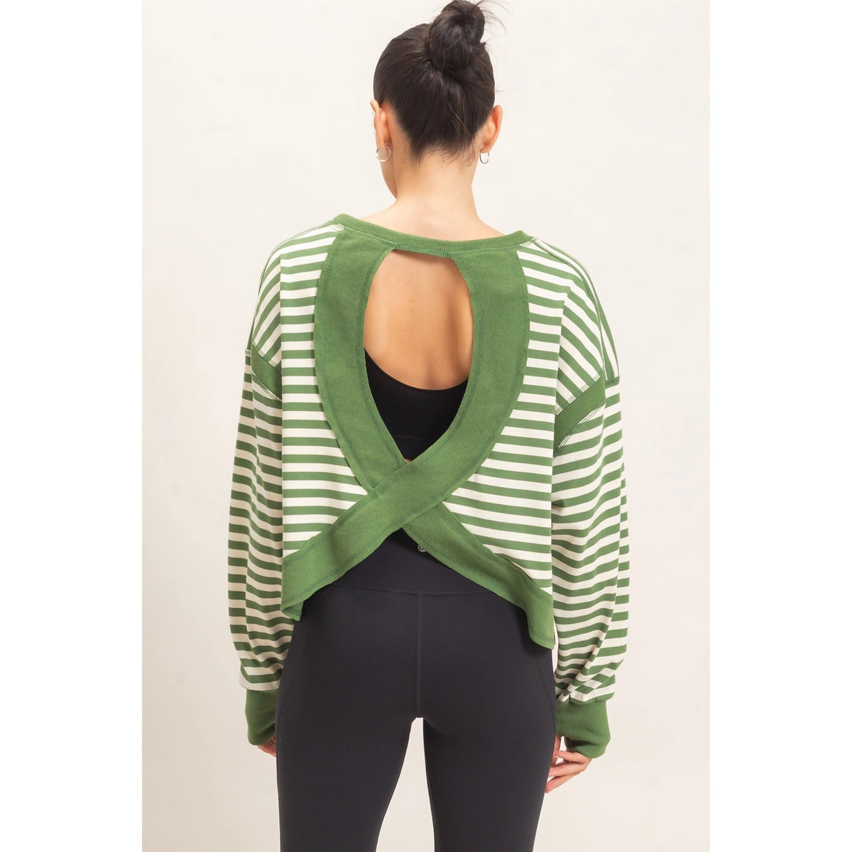 Striped Long Sleeve Top