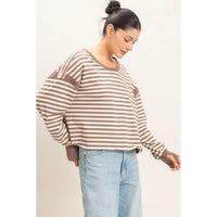 Striped Long Sleeve Top