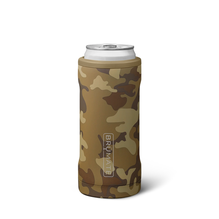 BruMate Hopsulator Slim Forest Camo  | 12oz Slim Cans