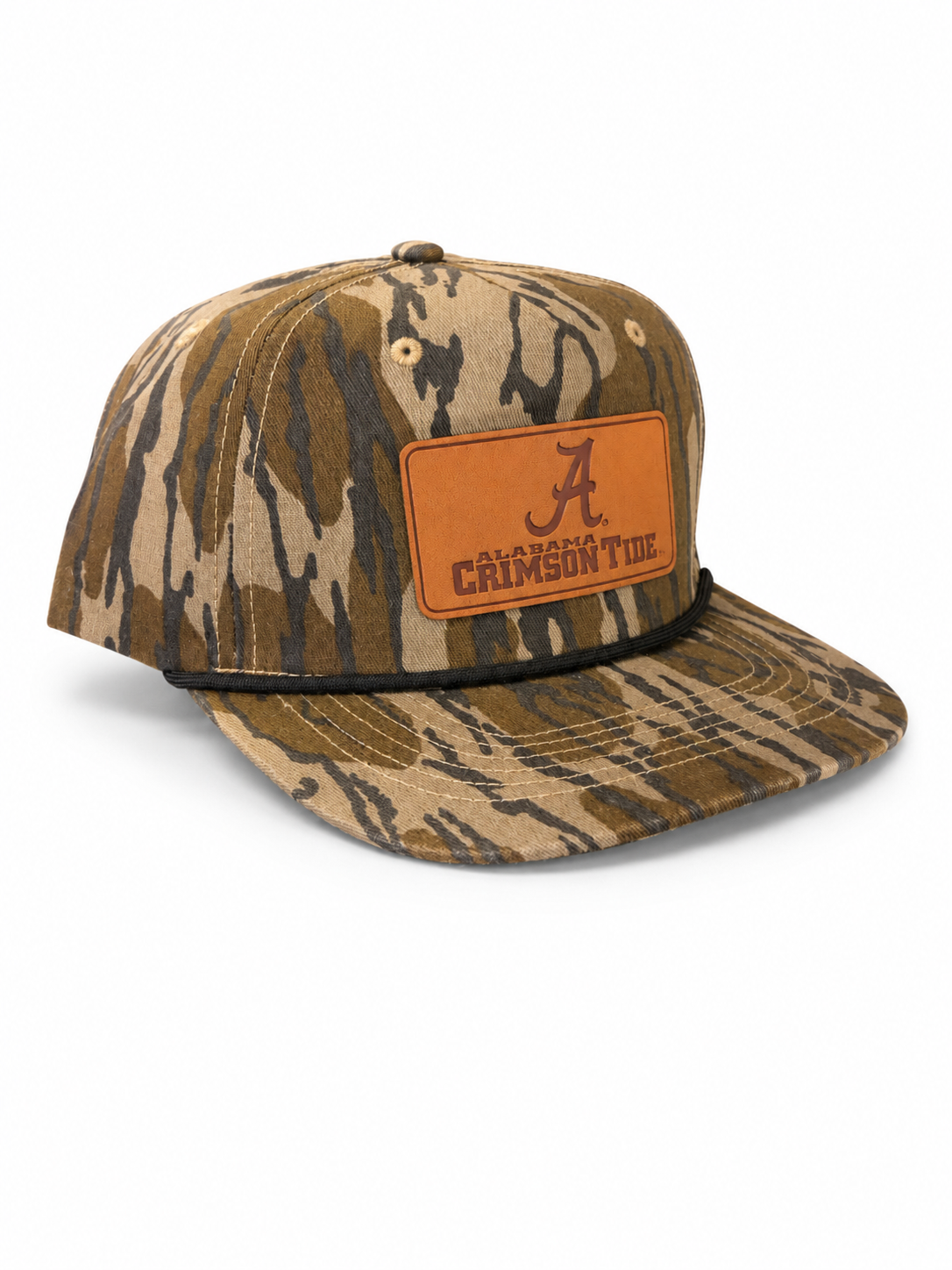 Speckle Bellies - Crimson Tide Bottomland Leather Patch Rope