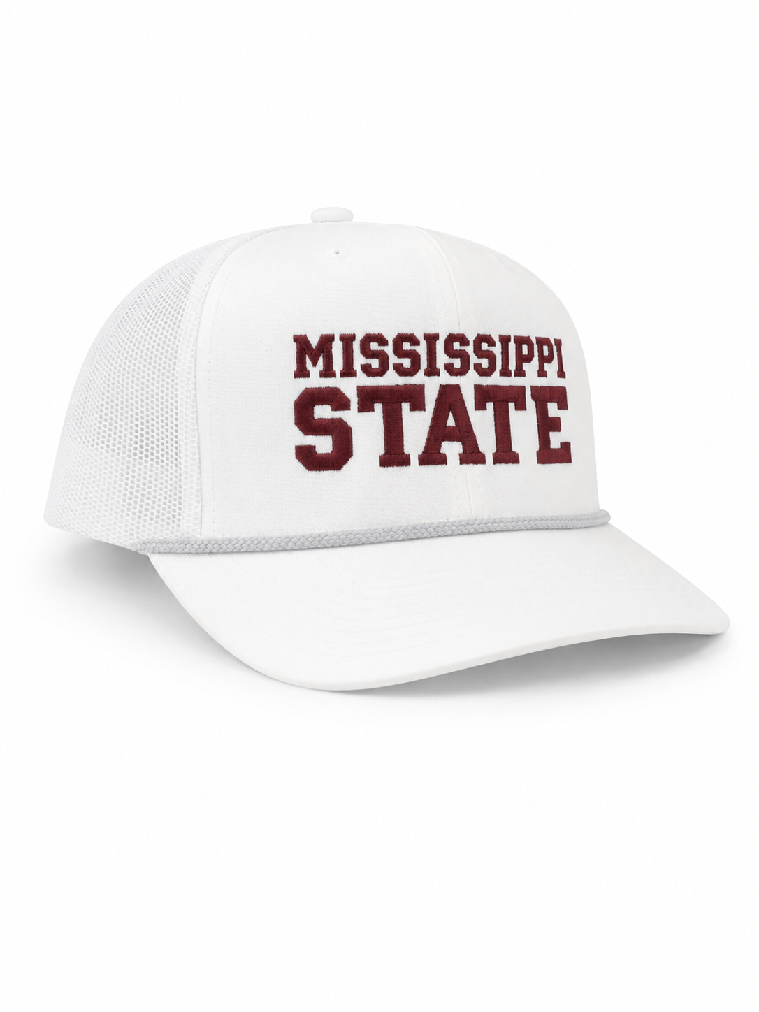 Speckle Bellies - MSU White - Gray Rope
