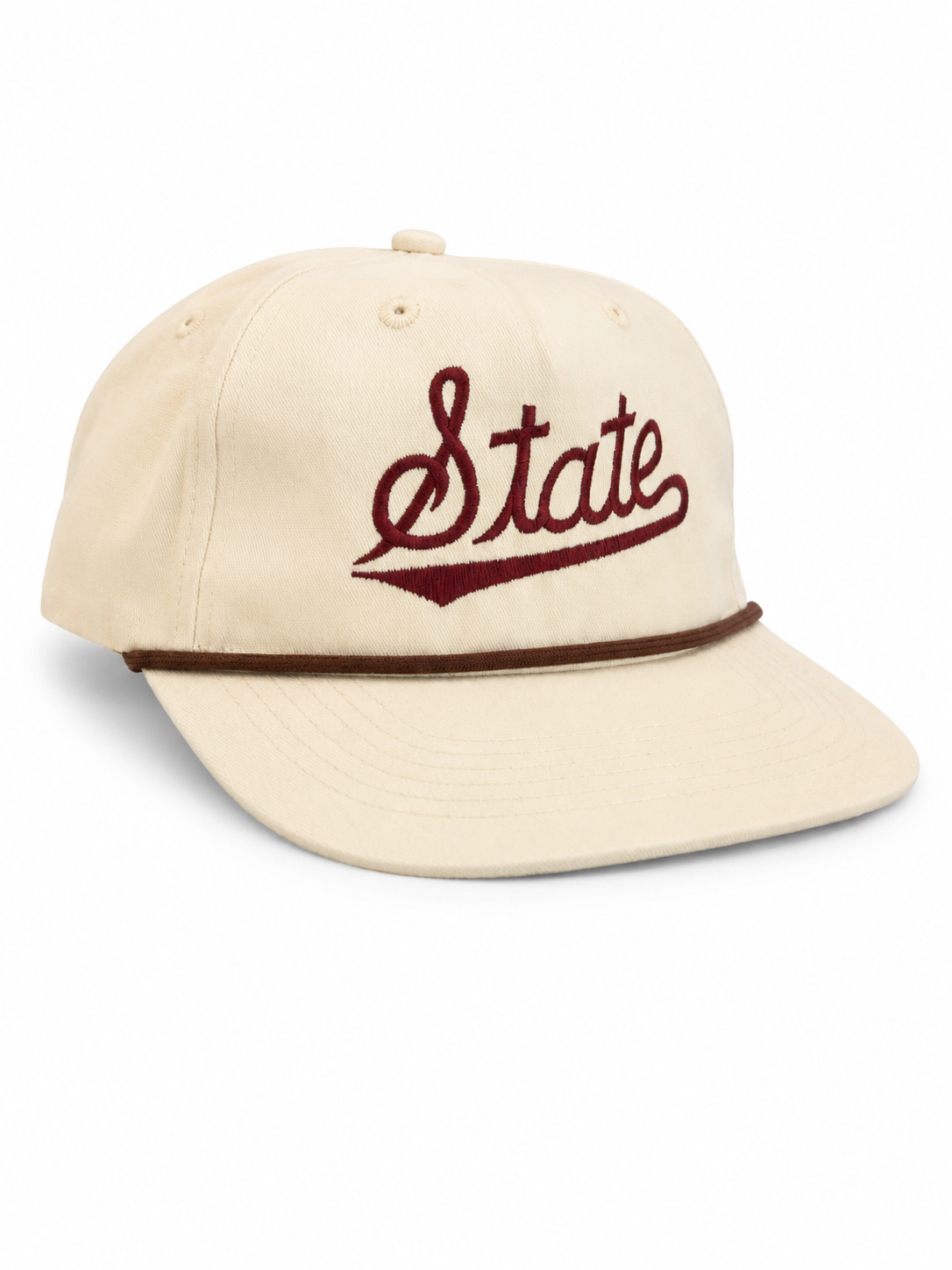 Speckle Bellies - MSU Script ivory Rope
