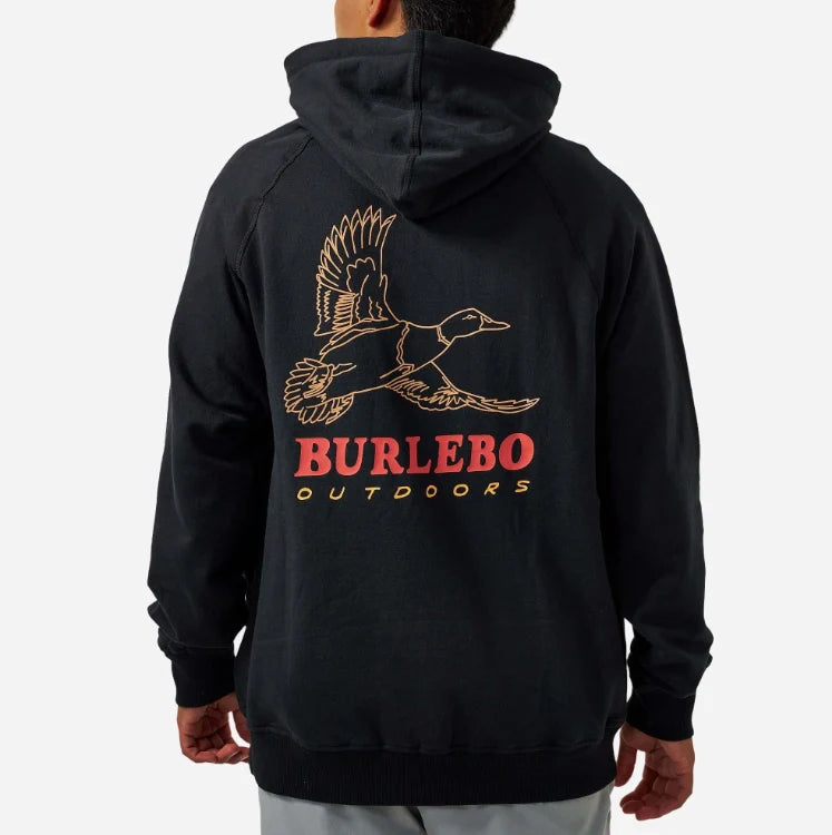 Burlebo Fleece Hoodie Duck Wild