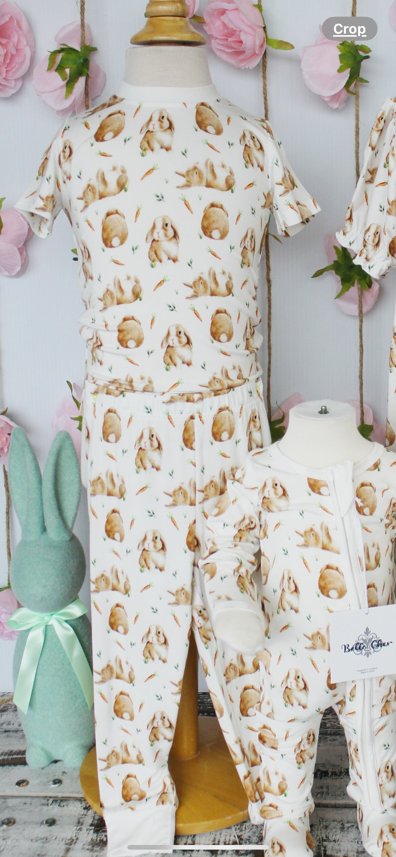 Belle Cher Rabbit  Bamboo Pajamas