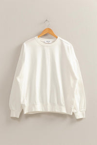 Warm Long Sleeve French Terry Sweatshirt