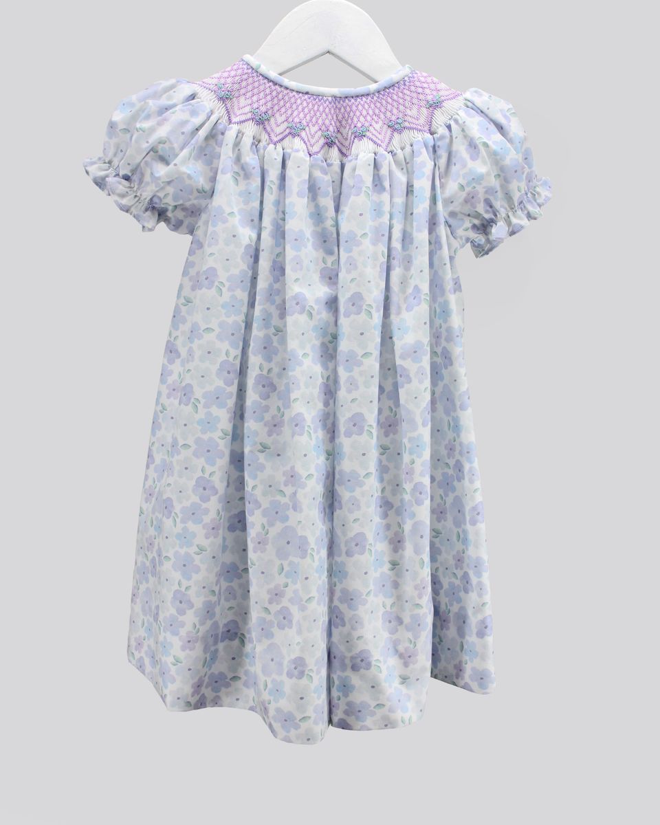 Baby Blessings Blues Fall Flowers Lucy Dress