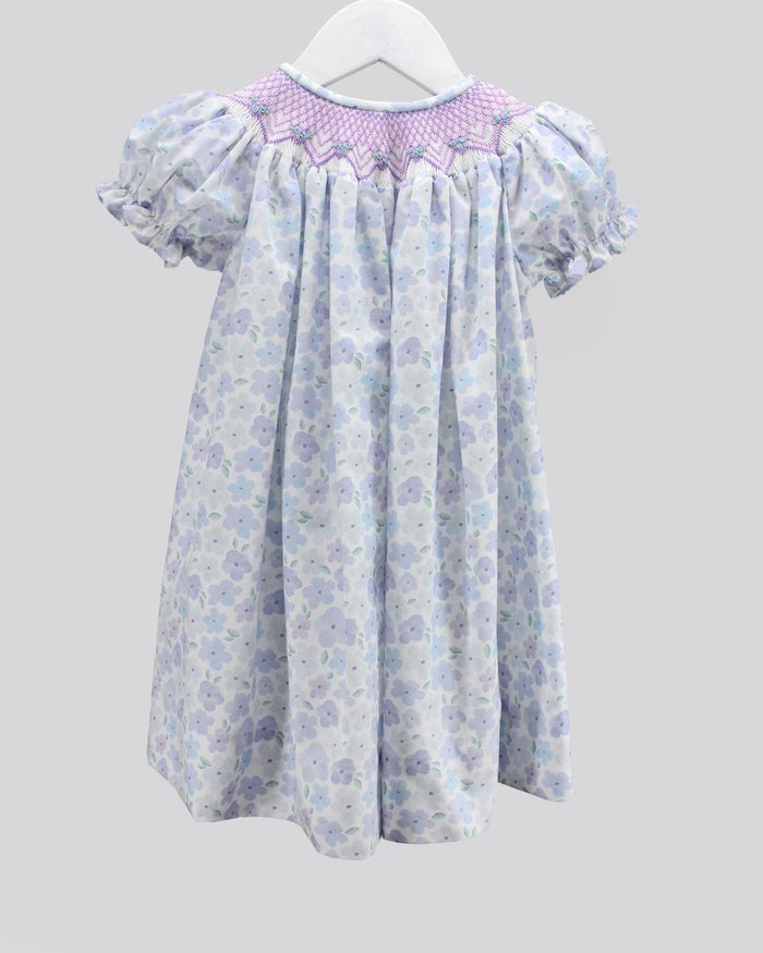 Baby Blessings Blues Fall Flowers Lucy Dress