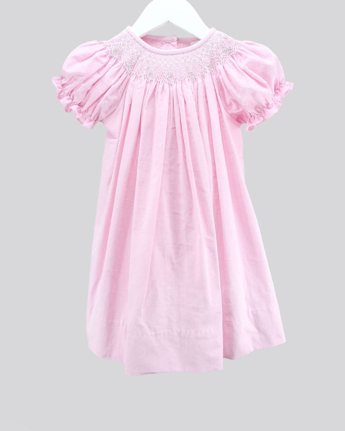 Baby Blessings Pink Geometric Lucy Dress