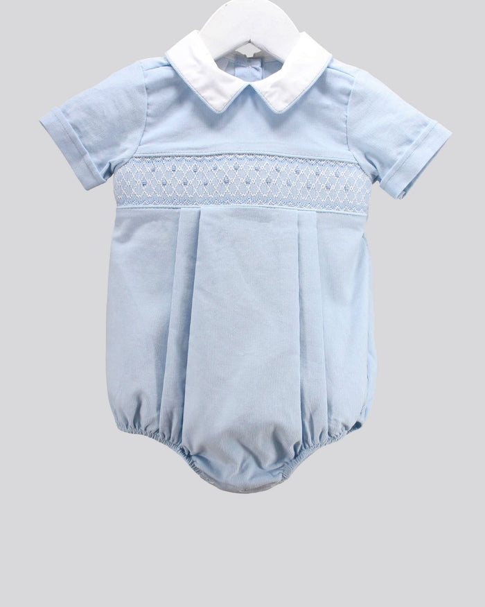Baby Blessings Light Blue Geometric Julian Bubble