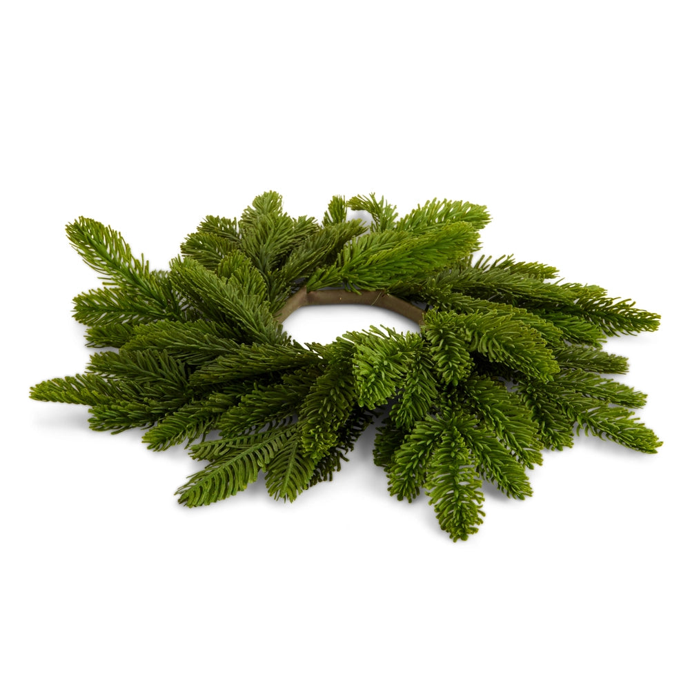 Raz 14” Cedar Mini Wreath Candle Ring