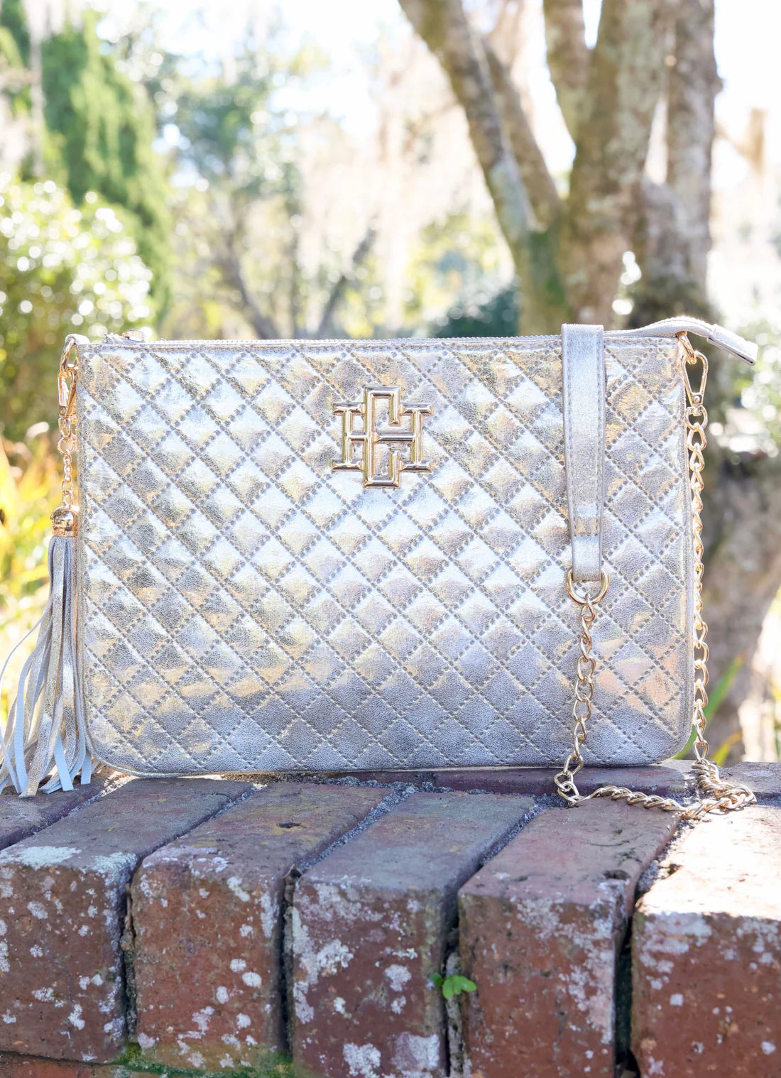 Caroline Hill Madelyn Crossbody Champagne Pop