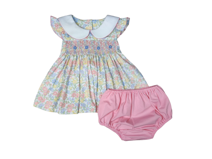 Banana Split Spring Medley Geo Bloomer Set